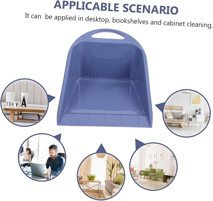 Portable Handheld Dust Pan for Home Cleaning Small Plastic Debris Collection - Image 6