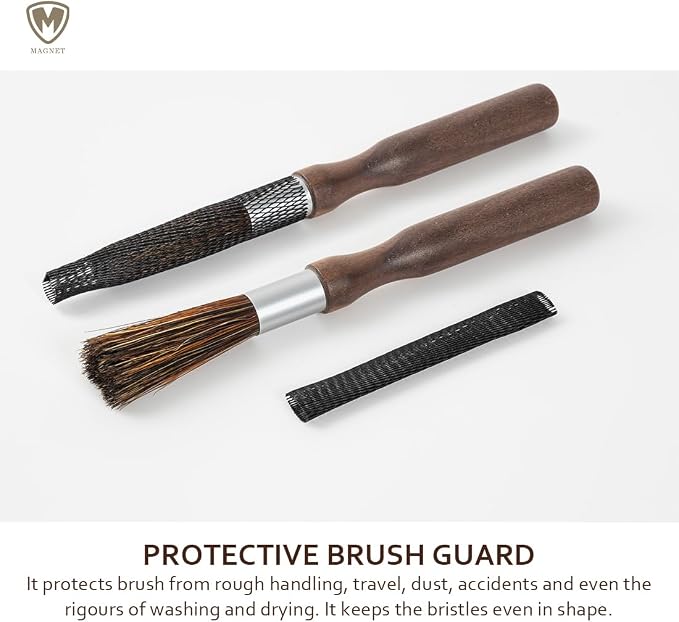 Magnet Professional Coffee Grinder Cleaning Brush Coffee Brush Handling - Image 6