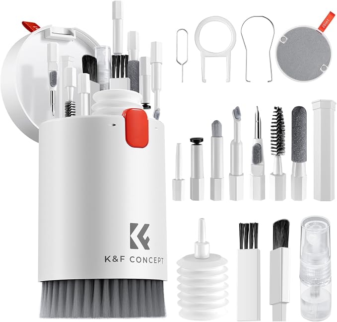 K&F CONCEPT 20-in-1 Keyboard Cleaning Kit Laptop Cleaner, by KFCONCEPT