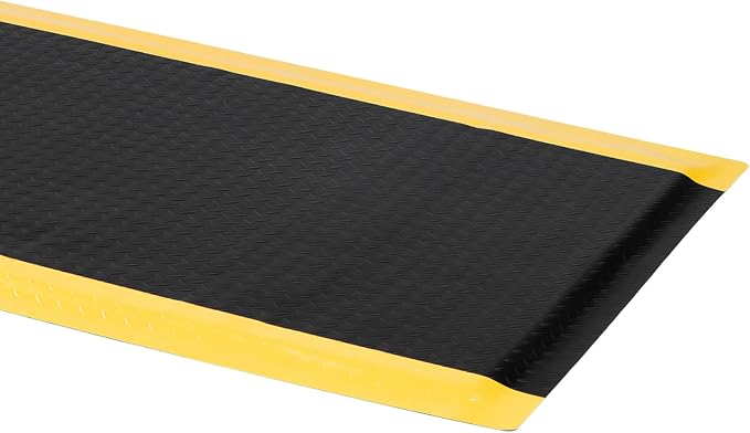 2 x 5 FT Anti Fatigue Mats Industrial 15/16 Inch Thick Soft Sponge Ergonomic by GOOFCXO