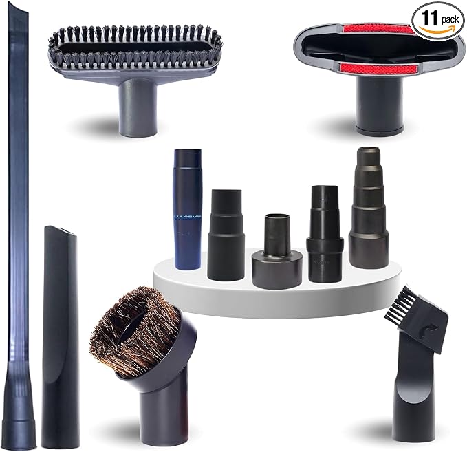Replacement Vacuum Attachments & Brushes plus Universal Adapter Kit Compatible by VACEXT