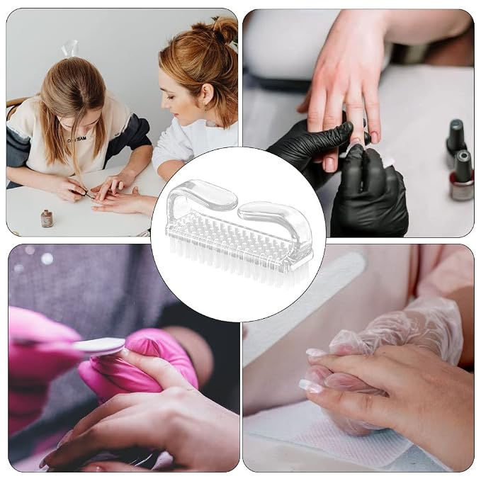 5 Pcs Handle Grip Nail Brush for Cleaning Fingernails, Nail Scrub Brush - Image 7