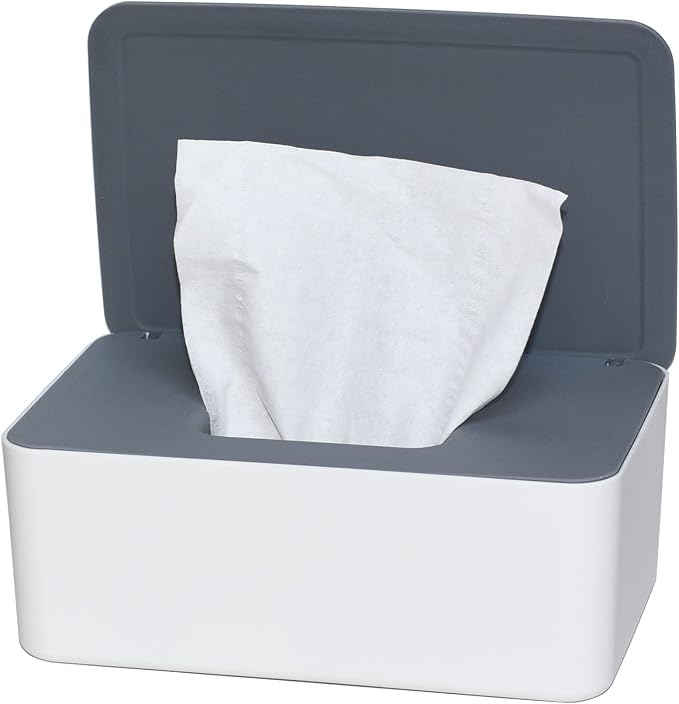 Diaper Wipes Dispenser, Tissue Storage Box Case, Wet Wipe Dispenser Holder by The+Revenant