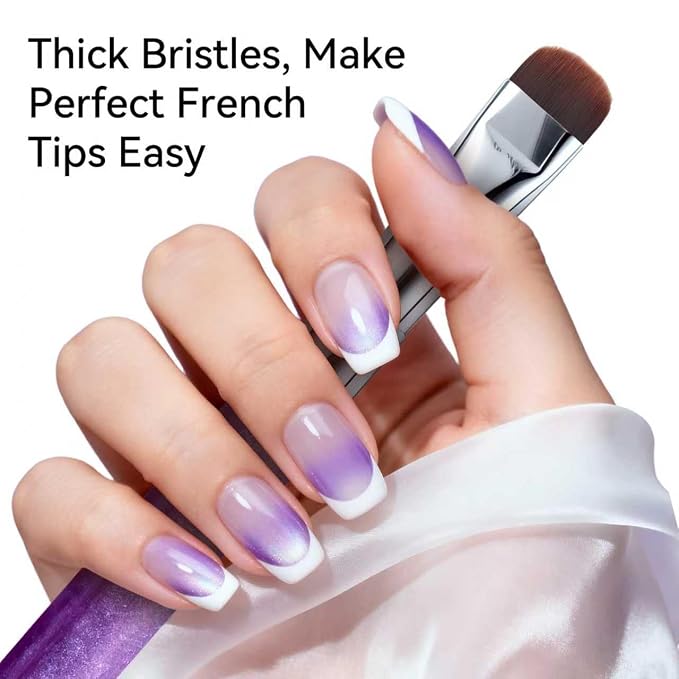 French Tip & Nail Cleaning Brush - Image 3
