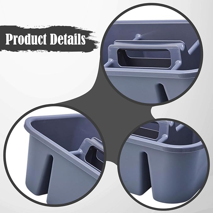 Cleaning Tool Carry Case Tool Collection Lightweight Home Use Compartments - Image 3