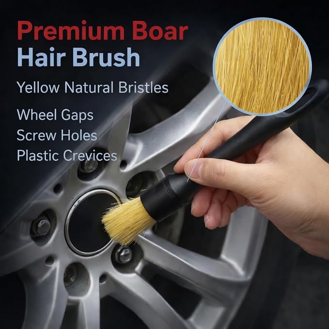 9PCS Pro Wheel & Tire Cleaning Kit - Image 6