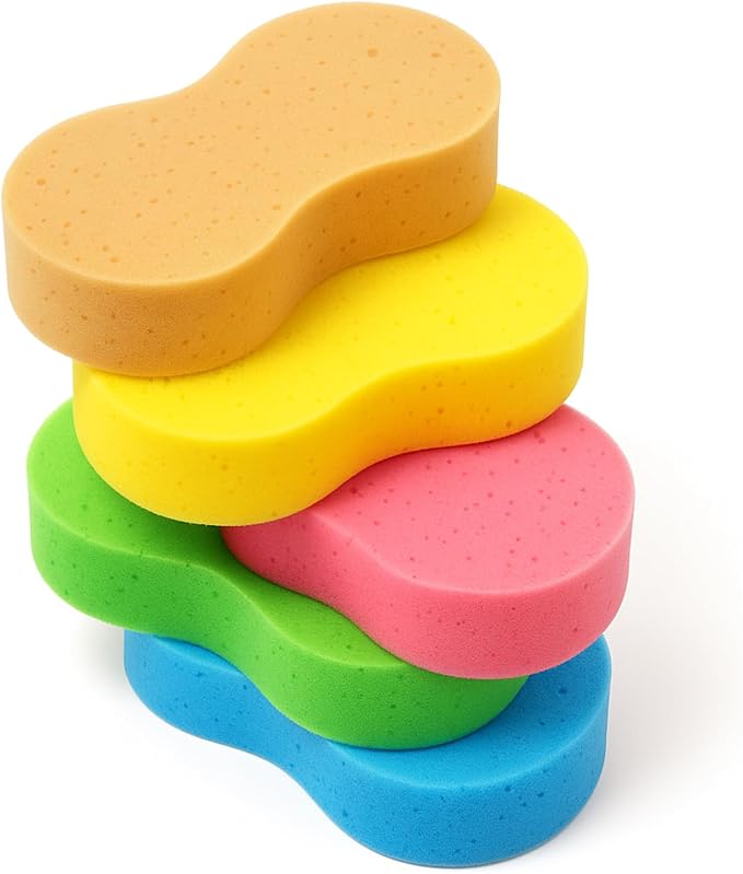 5 Pack Large Car Wash Sponges Non-Scratch Sponges by Unknown