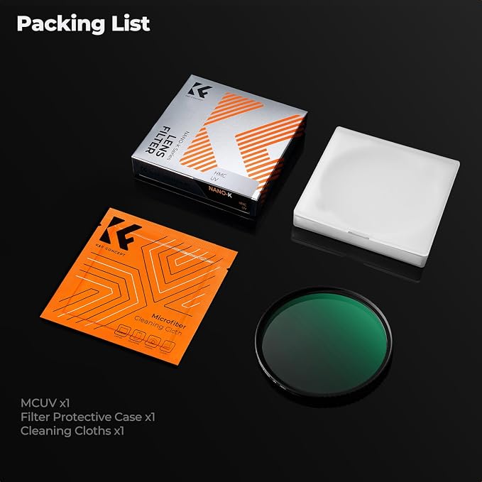 K&F CONCEPT 95mm MCUV Lens Protection Filter 18 Multi-Coated Camera Lens UV - Image 7
