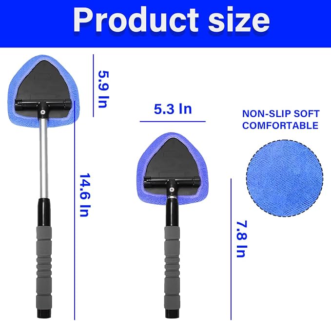 Windshield Cleaning Tool, Car Window Cleaner - Image 2