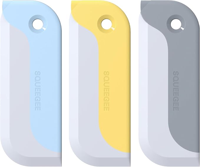 3 Pack Small Squeegees, Mini Squeegee by MAARHE