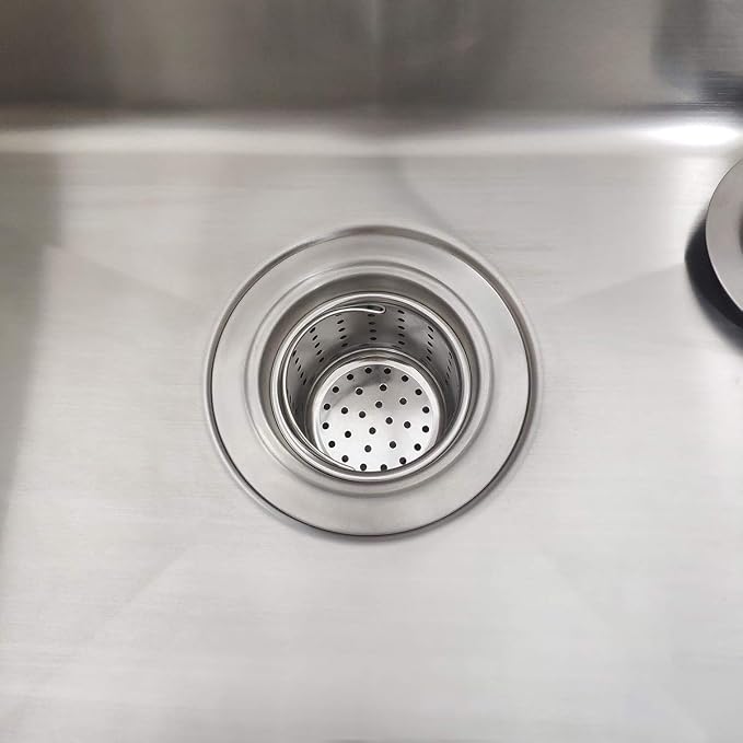 Kitchen Sink Drain Basket Only, 3-inch Basket - Image 5