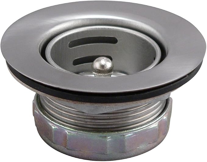 Plumb Pak 878PC Keeney Stainless Steel Junior Duo Bar Sink Strainer - Image 8