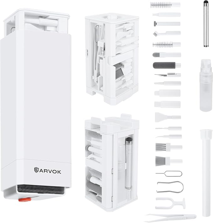 ARVOK Phone and Laptop Cleaning Kit, 32 in 1 Computer Laptop Cleaner Kit by ARVOK