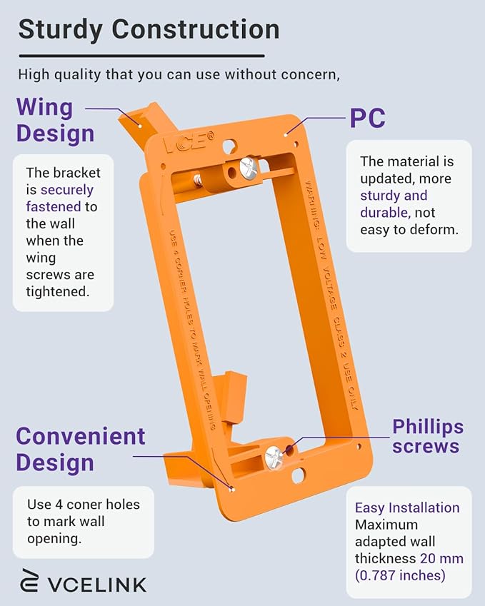 VCE Brush Wall Plate Cable Pass Through - Image 3