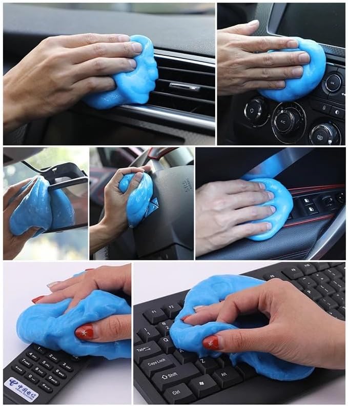 Generic Car Cleaning Gel Universal Detailing Kit Automotive Dust Car Crevice - Image 9