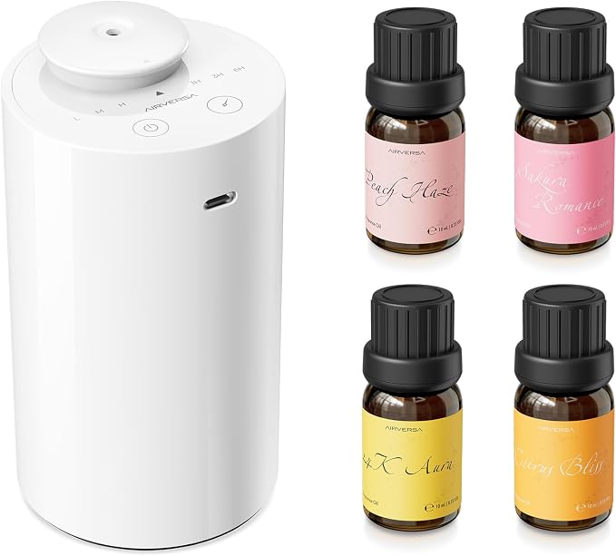Airversa Waterless Essential Oil Diffuser Starter Kit by Airversa
