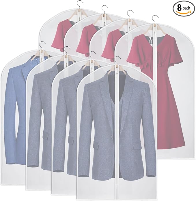 Kntiwiwo Garment Bags Clear Suit Bag by Kntiwiwo