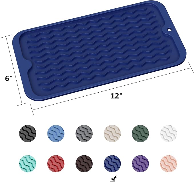 ZLR Silicone Sponge Holder & Sink Caddy Tray - Image 6