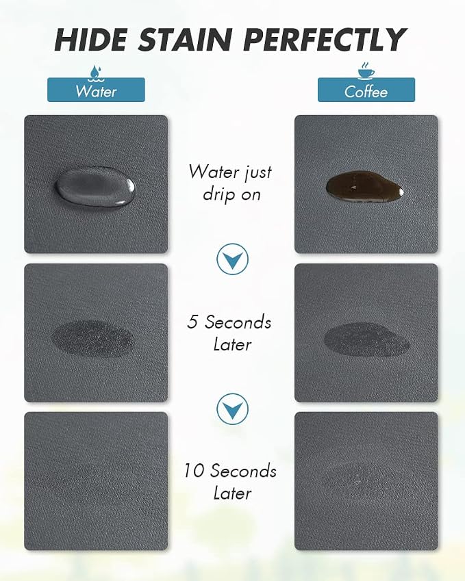 AMOAMI-Coffee Mat Hide Stain Rubber Backed Absorbent Dish Drying Mat - Image 2