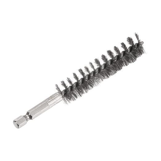 HARFINGTON Stainless Steel Bore Brush 17mm Dia Cleaning Wire Brush - Image 3