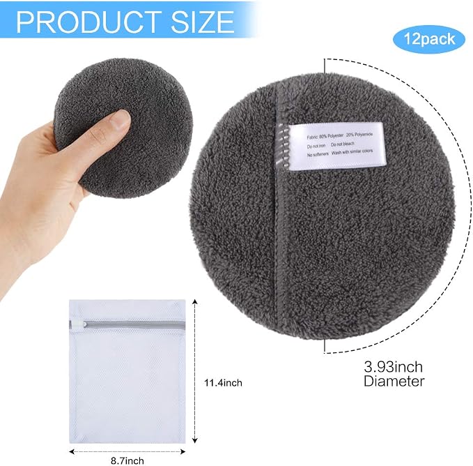 SUNLAND Reusable Makeup Remover Pads - Image 2