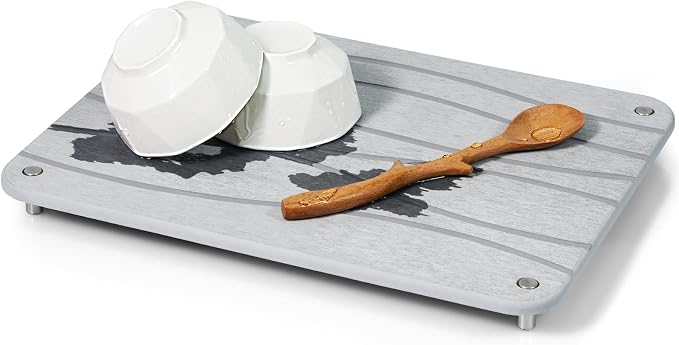 Stone Drying Mat for Kitchen Counter, Diatomaceous Dish Drying Mats Superb - Image 6