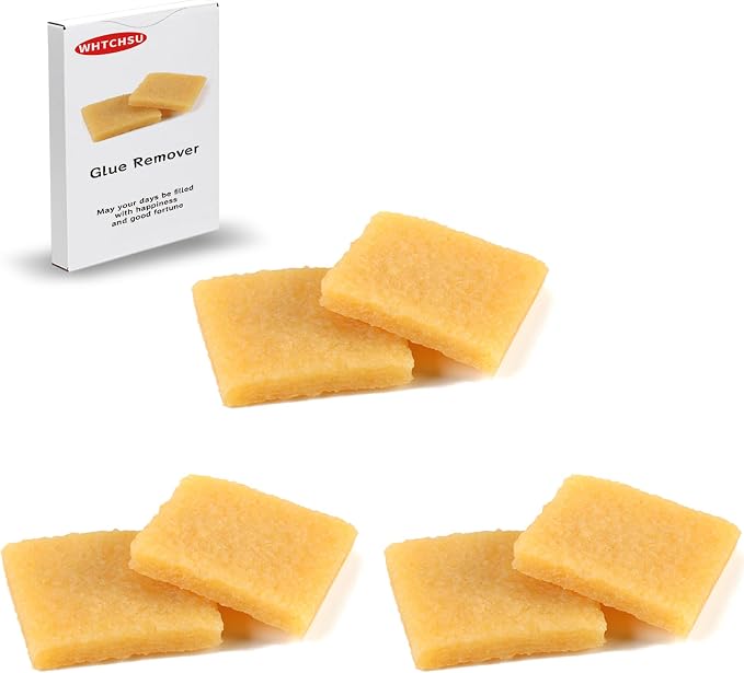 WHTCHSU 6 pcs Glue and Residue Eraser Rubber Cement Cleaner by WHTCHSU