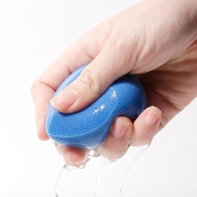 JUNO & Co. Microfiber Makeup Sponge, Dual Layer Technology - Image 4