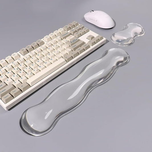 Sumgsn Silicone Gel Keyboard & Mouse Wrist Rest Set, Relax Your Wrist, - Image 2