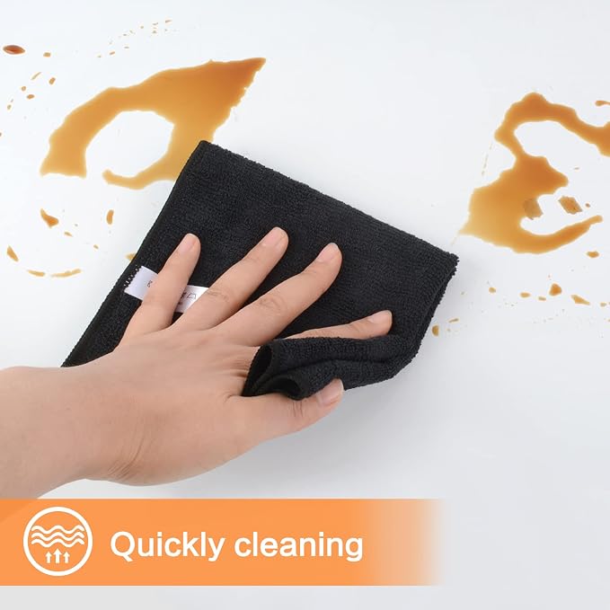 KinHwa Microfiber Dish Cloths for Washing Dishes Ultra Absorbent Dish Rags Fast - Image 3