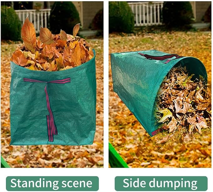 Reusable Lawn & Garden Bags, Yard Leaf Waste Bags, Large Yard Dustpan-Type - Image 7