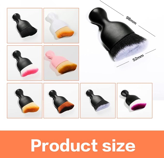 Car Interior Detailing Brush, Soft Bristle Cleaning Brush Car Detailing Brush - Image 6