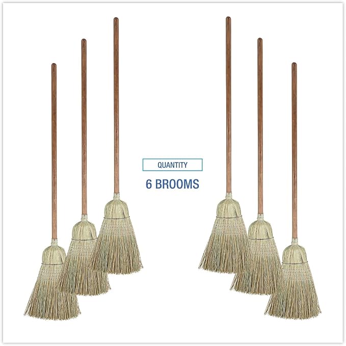 Boardwalk BR10002 Corn/Fiber Warehouse Brooms - Image 6