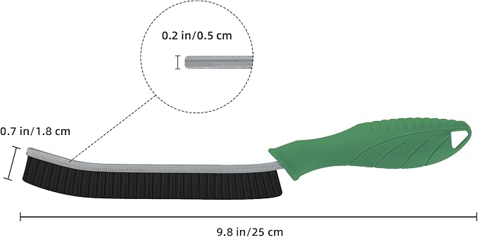 Hard Bristle Crevice Cleaning Brush - Image 7