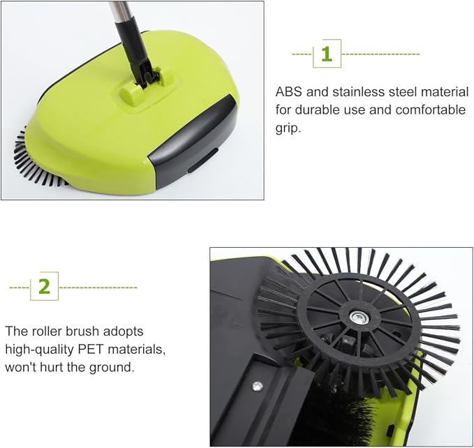 Multi-Function 3 in 1 Hand Push Sweeper - Image 3