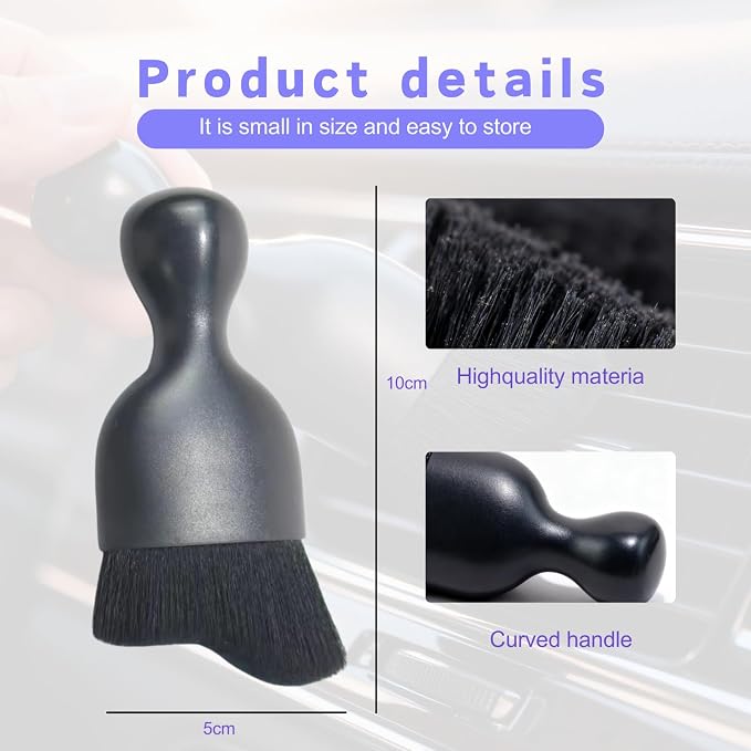 Bestac Car Interior Detailing Brush - Image 2