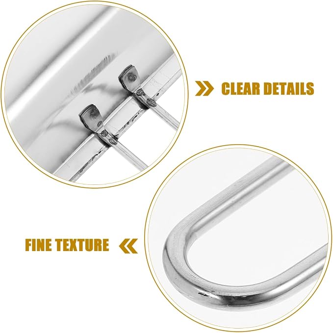 Mini Dust Pan for Table Metal Dust Pan and Brush Sets Stainless Steel Shovel - Image 9