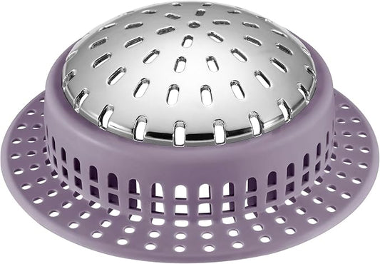 Shower Drain Hair Catcher, Shower Drain Cover, Bathtub Drain Hair Catcher by SayGoodbyetoHairClogging
