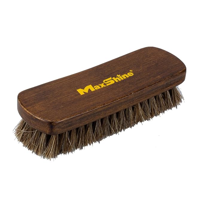 Maxshine Small Universal Horse Hair Brush – 100% Natural Bristles - Image 2