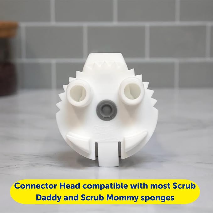 Scrub Daddy Dish Daddy Dish Wand & Connector Head, Soap Dispensing Dish Brush - Image 8