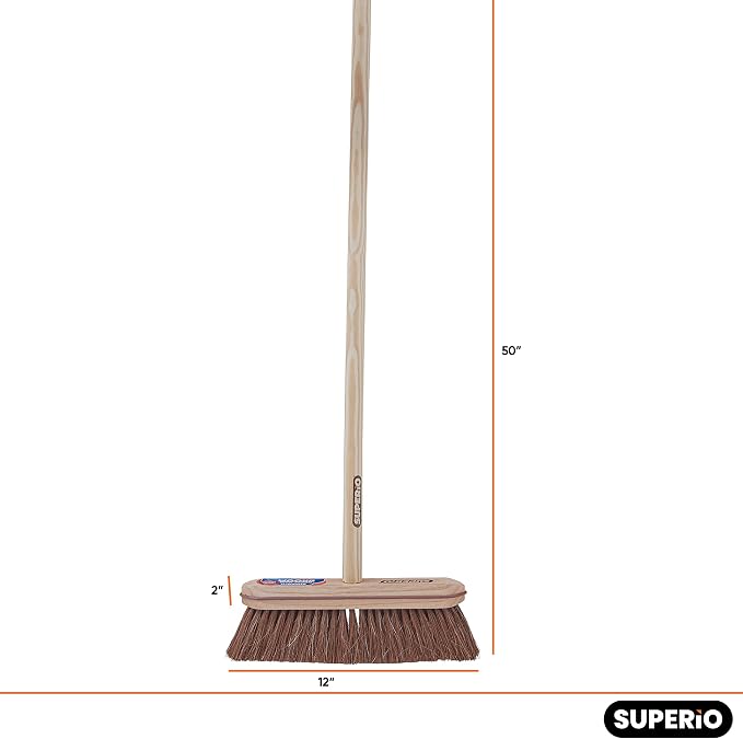 Superio Kitchen and Home Horsehair Broom - Image 2