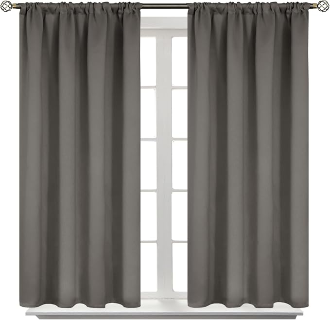 BGment Short Blackout Curtains 40 Inches Length by BGment