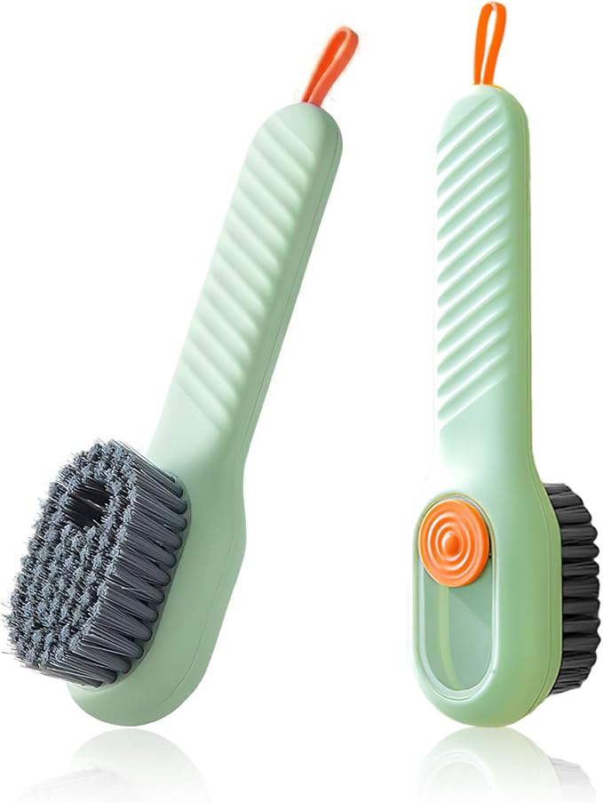Soap Dispenser Scrub Shoe Brushes by JIANGLAI