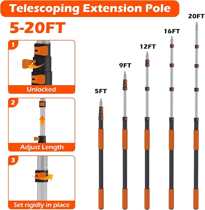 25FT Reach High Ceiling Duster Kits - Image 3