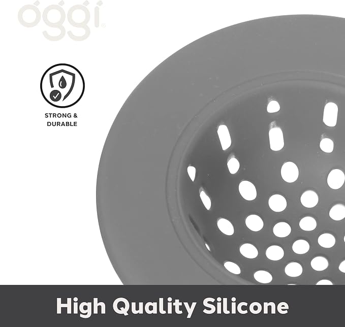 OGGI Silicone Sink Strainer- Great Kitchen Sink Strainer, Sink Drain Strainer - Image 5