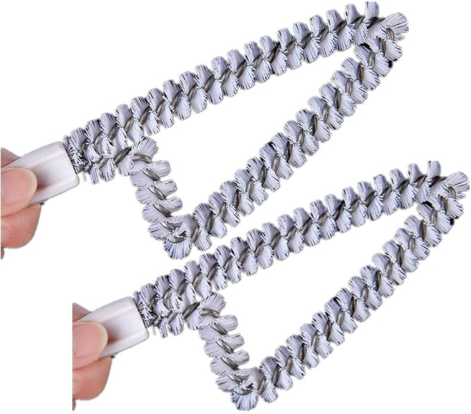 Window Cleaning Brush Sliding Door Track Brushes Window Cleaner Brush 2 Pack by Medigy