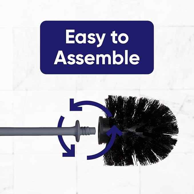 Modern Toilet Brush and Holder, Bathroom Cleaner. by Superio - Image 9