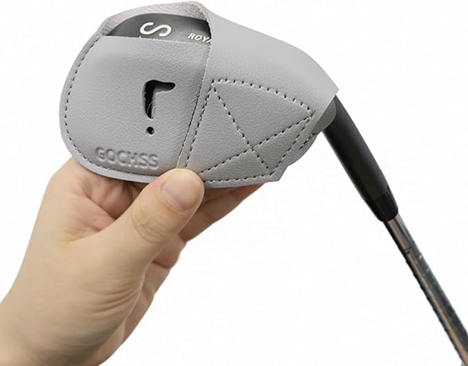 I Golf Iron Headcovers 10pcs PU Fit Both Right-Handed Clubs Golf Club Protector - Image 5