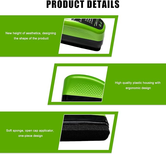 2PCS Automotive Oil Film Cleaning Brush, Reusable Oil Film Remover Streak-Free - Image 3