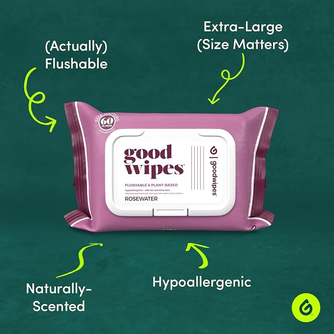 goodwipes Flushable Butt Wipes Made - Image 2